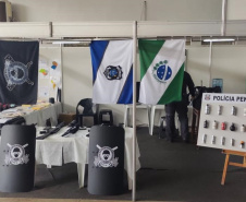 Polícia Penal expõe trabalhos e equipamentos na 51º ExpoParanavaí