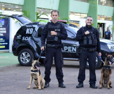 Polícia Penal expõe trabalhos e equipamentos na 51º ExpoParanavaí