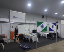 Polícia Penal expõe trabalhos e equipamentos na 51º ExpoParanavaí