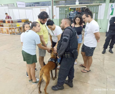 Polícia Penal expõe trabalhos e equipamentos na 51º ExpoParanavaí