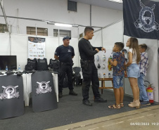 Polícia Penal expõe trabalhos e equipamentos na 51º ExpoParanavaí