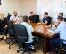 Secretário da Segurança Pública recebe visita da cônsul-geral da Polônia, Marta Olkowska