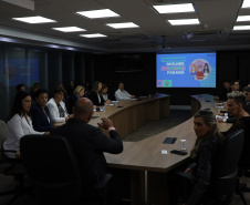 Secretário se reúne com Deputadas Estaduais para debater assuntos relacionado a segurança da Mulher 