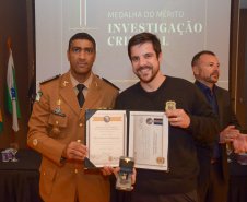 Duas operações da PCPR recebem homenagens de Mérito de Investigação Criminal