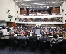 Secretário participa de homenagem dos 330 anos de Curitiba na Assembleia Legislativa do Paraná