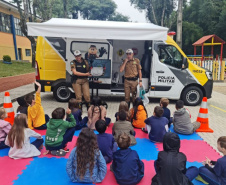Polícia Militar inicia projeto BPTran nas Escolas, de educação no trânsito
