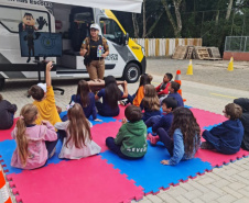 Polícia Militar inicia projeto BPTran nas Escolas, de educação no trânsito