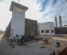 Obra da nova Cadeia Pública de Arapongas chega a 83% de execução