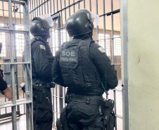 Polícia Penal realiza operação simultânea nas unidades prisionais do Estado