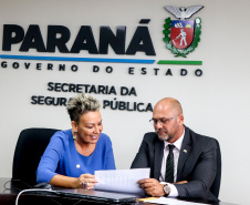 Secretário Hudson recebe a Deputada Estadual Cloara Pinheiro