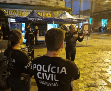 Período noturno: PCPR na Comunidade em Curitiba inclui atividades culturais