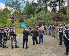 Forças de segurança deflagram operação Narcos I na Região Metropolitana de Curitiba
