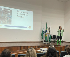 Museu Paranaense de Ciências Forenses recebe 250 visitantes durante a Semana Nacional de Museus 2023