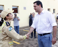 Governador inaugura sede do Corpo de Bombeiros e libera novos investimentos para Ivaiporã