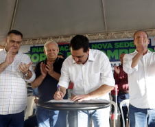 Governador inaugura sede do Corpo de Bombeiros e libera novos investimentos para Ivaiporã