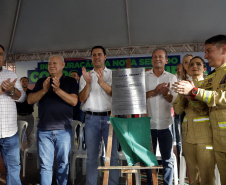 Governador inaugura sede do Corpo de Bombeiros e libera novos investimentos para Ivaiporã