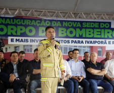 Governador inaugura sede do Corpo de Bombeiros e libera novos investimentos para Ivaiporã