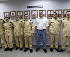 Governador inaugura sede do Corpo de Bombeiros e libera novos investimentos para Ivaiporã