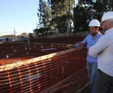 Secretário visita obras e instituições da segurança pública em Ponta Grossa