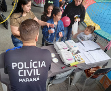 Polícia Civil confecciona 411 carteiras de identidade na PCPR na Comunidade em Colombo