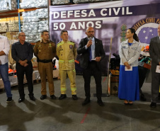 Piana entrega equipamentos para Bombeiros e "kits de resposta" a eventos climáticos para cidades