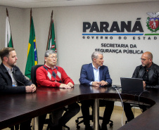 Secretário Hudson se reúne com equipe do Instituto Paranaense de Desenvolvimento Econômico e Social