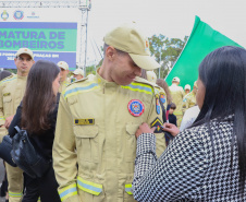 Na maior contratação em dez anos, 419 bombeiros se formam para atuar em todo o Paraná