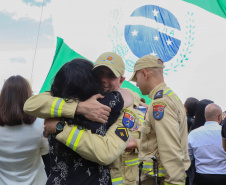 Na maior contratação em dez anos, 419 bombeiros se formam para atuar em todo o Paraná