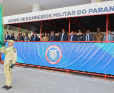 Na maior contratação em dez anos, 419 bombeiros se formam para atuar em todo o Paraná