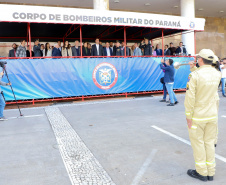 Na maior contratação em dez anos, 419 bombeiros se formam para atuar em todo o Paraná