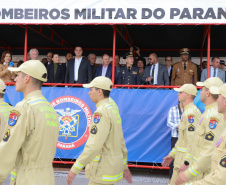 Na maior contratação em dez anos, 419 bombeiros se formam para atuar em todo o Paraná