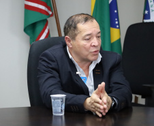 Secretário Hudson recebe Deputado Estadual Alisson Wandscheer