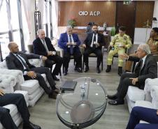 Segurança Pública se reúne com presidência da Associação Comercial do Paraná