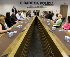 Sesp recebe representantes de Conselhos de Segurança de bairros de Curitiba