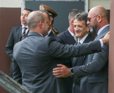 PM homenageia autoridades civis e militares nos dois anos da unidade policial de motocicletas