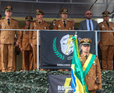 PM homenageia autoridades civis e militares nos dois anos da unidade policial de motocicletas