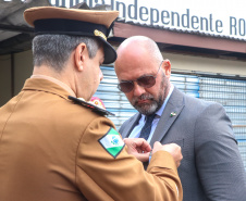 PM homenageia autoridades civis e militares nos dois anos da unidade policial de motocicletas