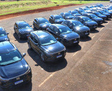 Segurança Pública recebe novas viaturas para Maringá e região