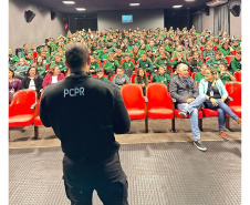  PCPR amplia conexões com a sociedade com palestras e orientações sobre crimes virtuais