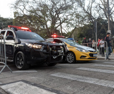 Policiamento reforçado garantiu segurança durante clássico do futebol paranaense