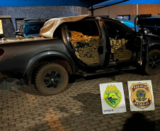PMPR e Polícia Federal apreendem mais de 4 toneladas de drogas no Oeste do Estado