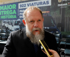Com 922 novas viaturas, Polícia Civil do Paraná terá maior renovação da frota da história