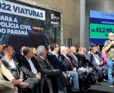 Com 922 novas viaturas, Polícia Civil do Paraná terá maior renovação da frota da história