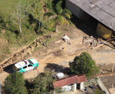  Polícia Militar apreende madeira ilegal durante operação no Sul do Paraná