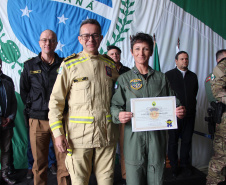 Unidade aérea da Polícia Militar forma novos operadores aerotáticos