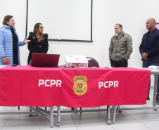 PCPR realiza reunião de apresentação de resultado das Delegacias da Mulher do Paraná