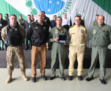 Unidade aérea da Polícia Militar forma novos operadores aerotáticos