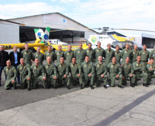 Unidade aérea da Polícia Militar forma novos operadores aerotáticos
