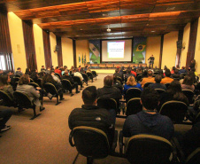 Abertura institucional do Junho Paraná sem Drogas reuniu servidores no auditório da Sesp