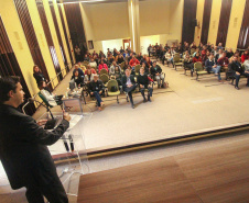 Abertura institucional do Junho Paraná sem Drogas reuniu servidores no auditório da Sesp